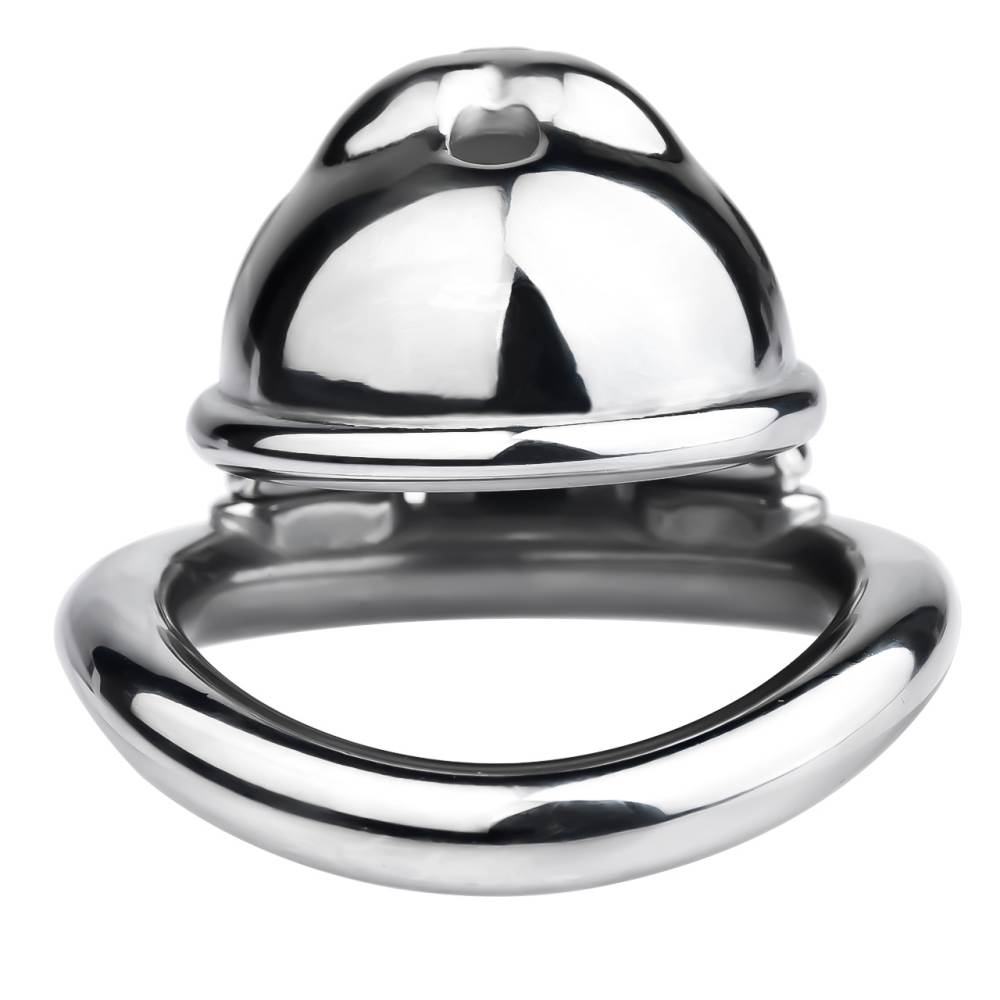 Metal chastity lucky cat male cock cage
Material: 304 Stain... FAAK - Cat Chastity Cage - Silver photo-8