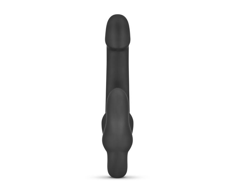 The Morgan Strapless Strap-on dildo is enjoyable for both pa... No-Parts - Morgan Strapless Dildo 22cm - Black photo-5