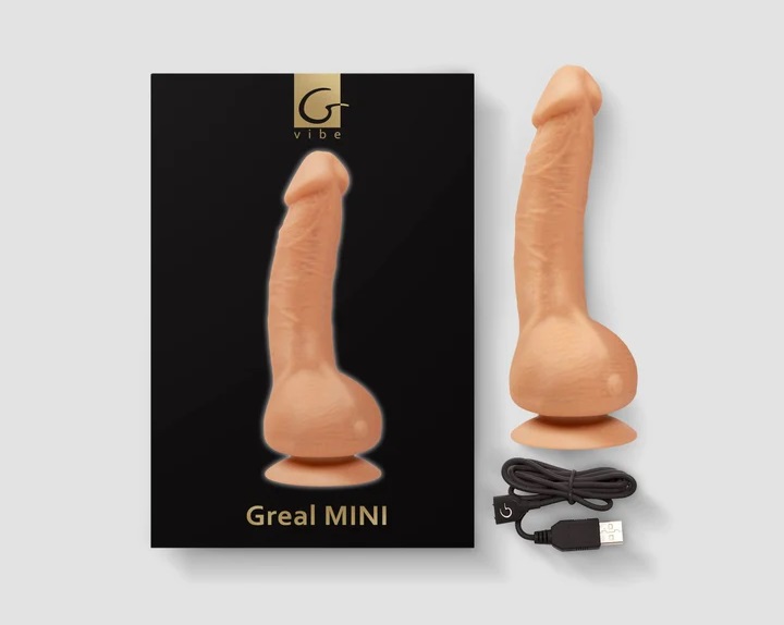 Gvibe’s Revolutionary Bioskin material feels and responds li... Gvibe - Greal Mini - Flesh photo-9