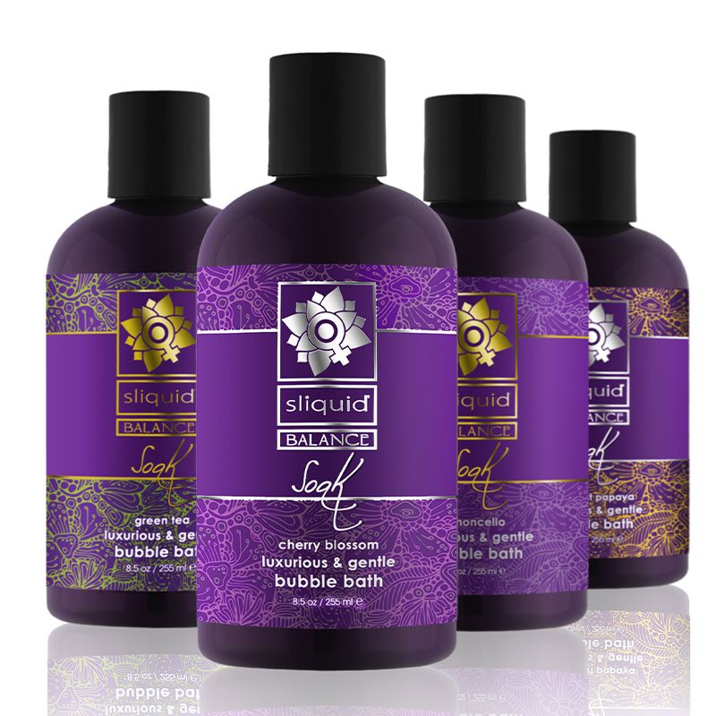 Sliquid - Balance Soak - Coconut Papaya - 255ml photo-2