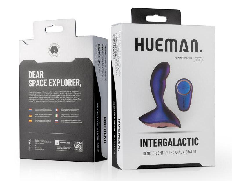 This stylish anal vibrator from the Hueman collection is a m... Hueman - Intergalactic Anal Vibrator - Purple photo-11