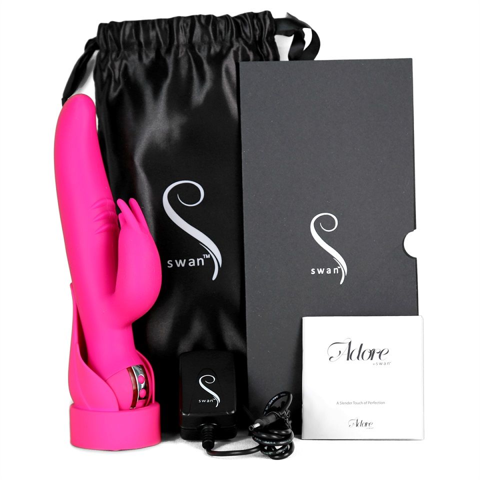 Adore Power is for those who enjoy intense pleasure in all w... Swan - Adore Power Vibrator - Pink photo-5