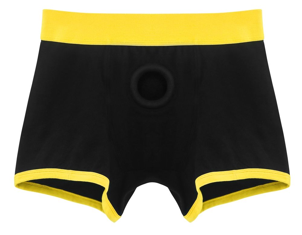 The Most comfortable unisex strap-on boxer shorts!
The Unise... Lovetoy - Horny Strapon Shorts - Black - XS/S photo-8
