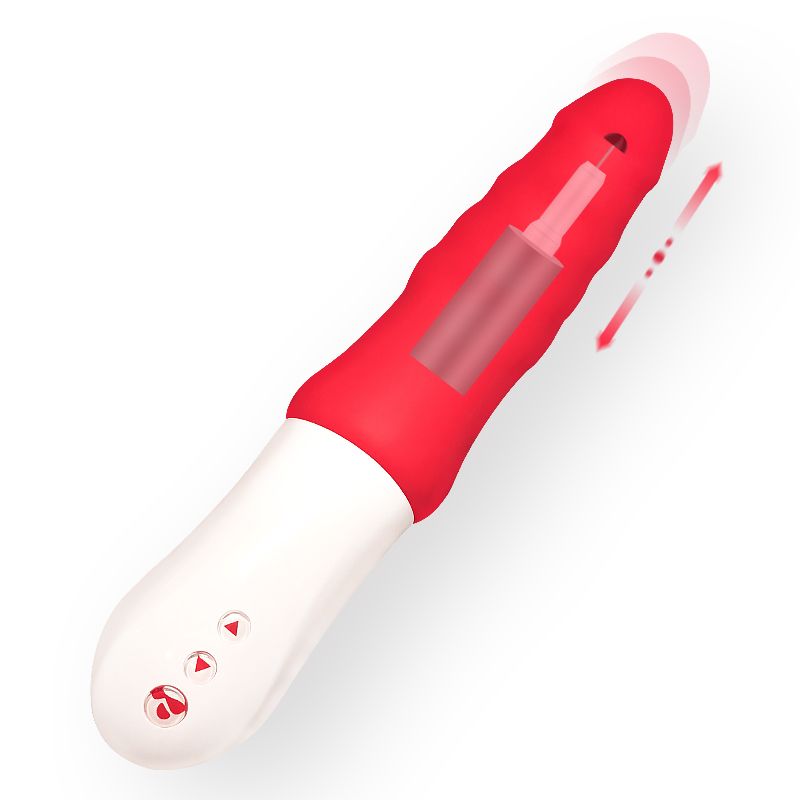 MyLover is a completly new toy with tremendous speed and thr... MyToys - MyLover Thrusting Vibrator - Red photo-2