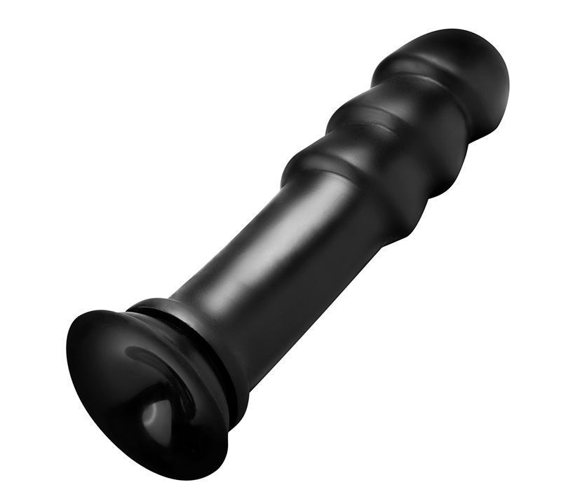 The BUTTR Dildo equals great pleasure! The XXL dildo has a r... BUTTR - MadBull Muzzl Dildo - Black photo-4