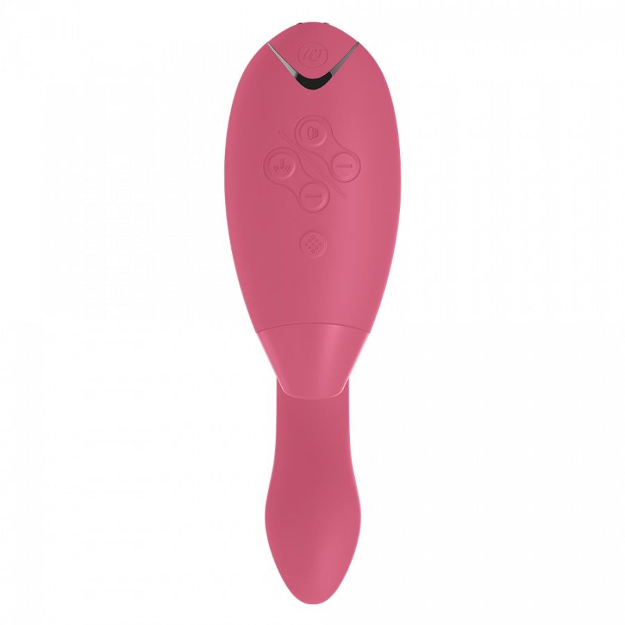 The perfect combination of powerful clitoral and G-spot stim... Womanizer - DUO - Clitoral & G-spot Stimulator - Raspberry photo-3