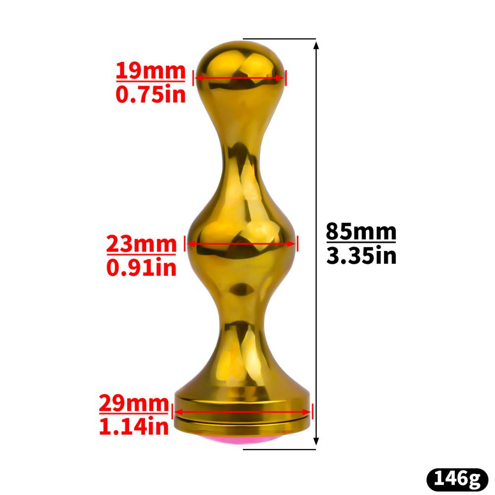 Wearable chastity lock belt with butt plug and cage
Materia... FAAK - Chastity Cage 184 w Belt & Plug - Gold photo-19