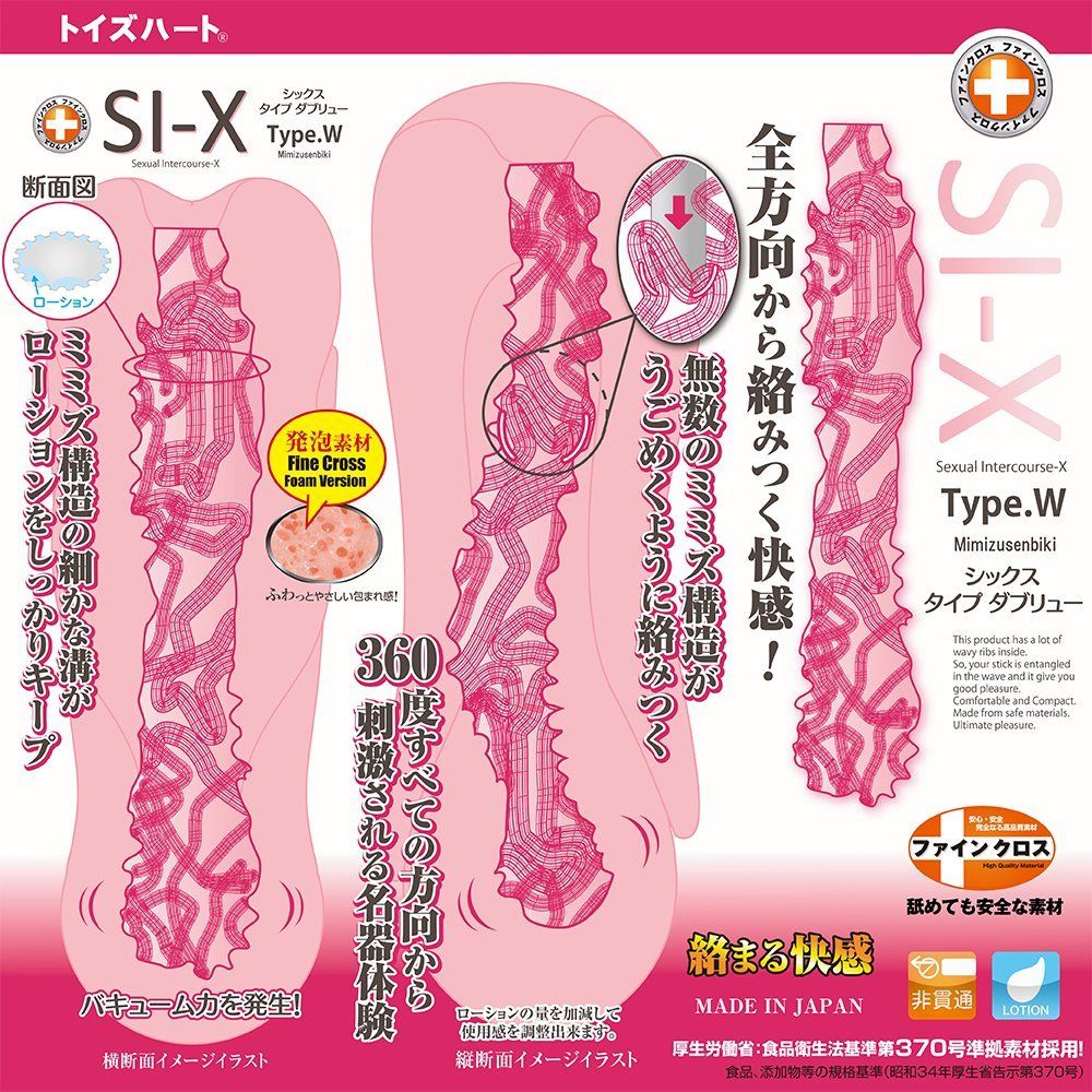 The concept of Type.W is actually, Thousands of worms
Stru... ToysHeart - SI-X Type W Techno Masturbator photo-6