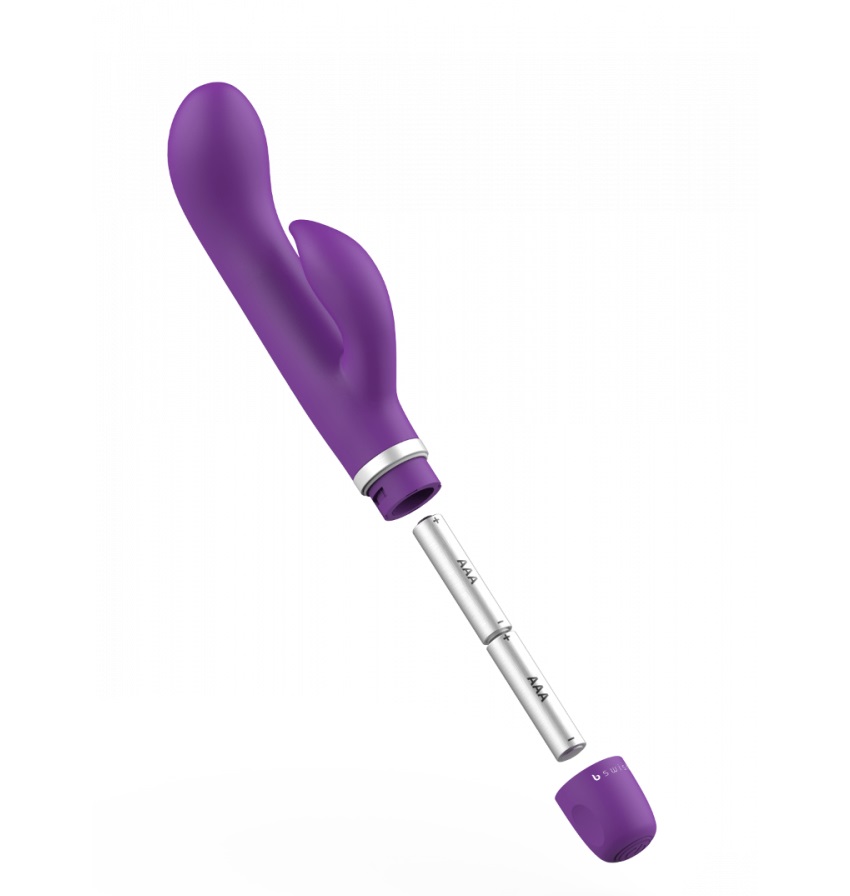 A fun twist on the rabbit massager, our Bwild Classic Marine... B Swish - Bwild Classic Marine - Purple photo-4