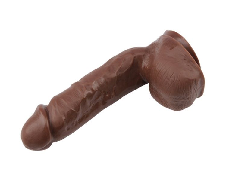 Anti-bacterial, Better-than-real Strong suction cup
Materia... Chisa - Hard On Flesh 8" Dildo photo-5