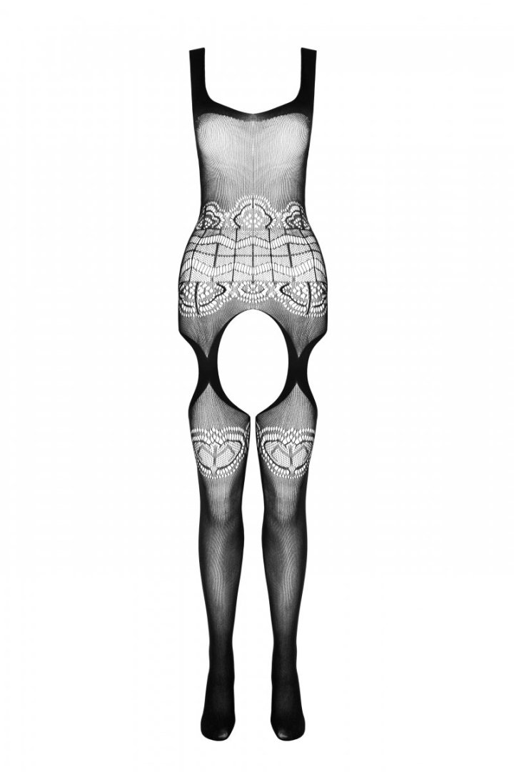 Passion - Eco 連體全身內衣 BS005 - 黑色 照片-5