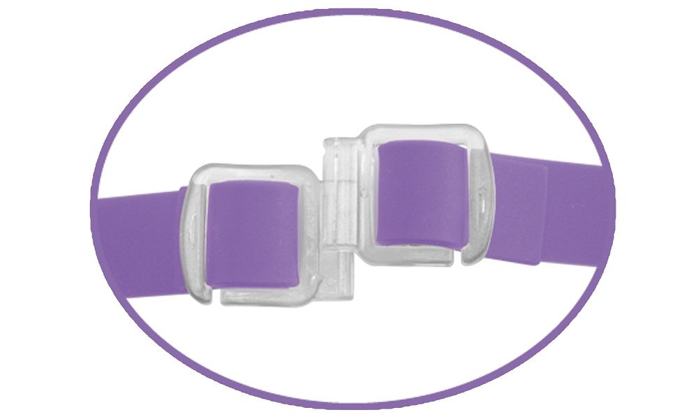 When your fetish-play demands the best materials possible, o... Fetish Fantasy - Vibro Double Delight Strap-On - Purple photo-3