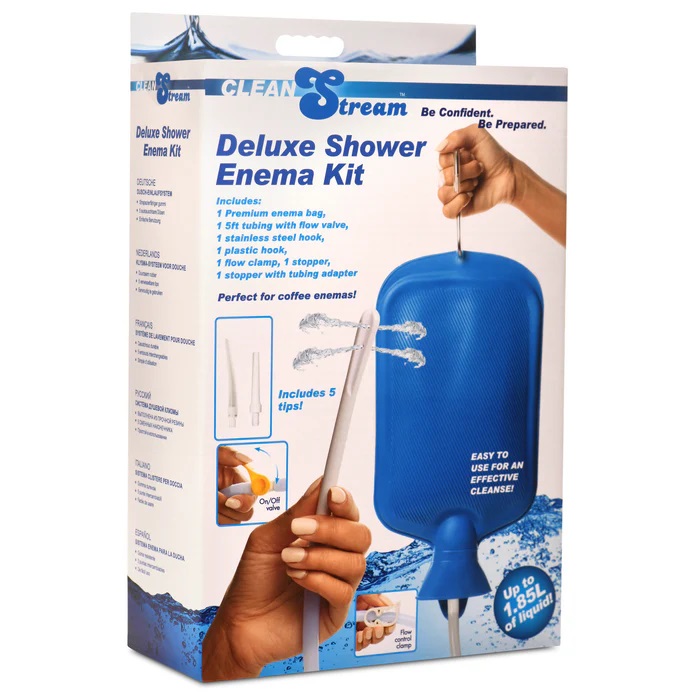 Cleanse your derriere the easy way with this Deluxe Shower E... CleanStream - Deluxe Shower Enema Kit photo-13