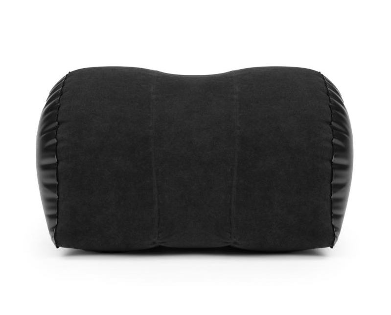 With its unique and ergonomic design, this inflatable pillow... Bedroom Fantasies - Straddler Inflatable Pillow - Black photo-4