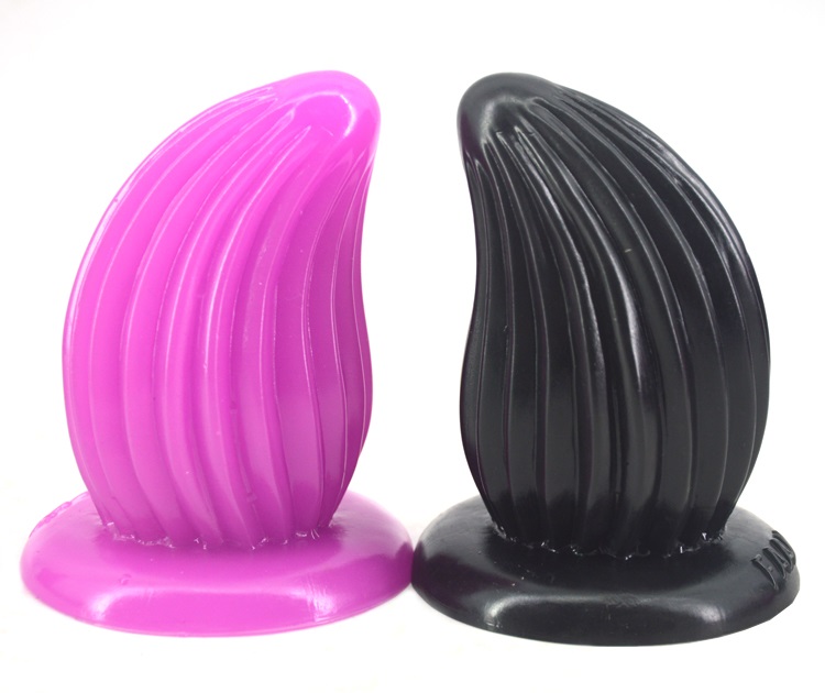 FAAK - Small Conch Anal Plug - Black photo-8