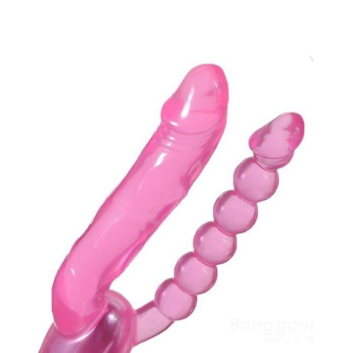 Are you looking for some special 02 Vibrators?This dual pene... Aphrodisia - Double Pleasure Dual Penetrator Vibrator - Pink photo-17