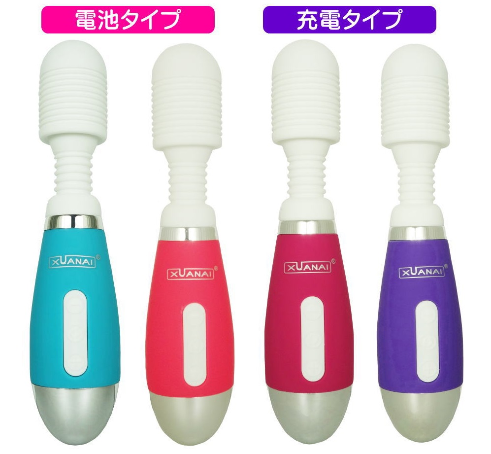 XUANAI 8204 DENMA is an vibro massager with a slim body with... Xuanai - 8204 Denma Massager - Deep Rose photo-6