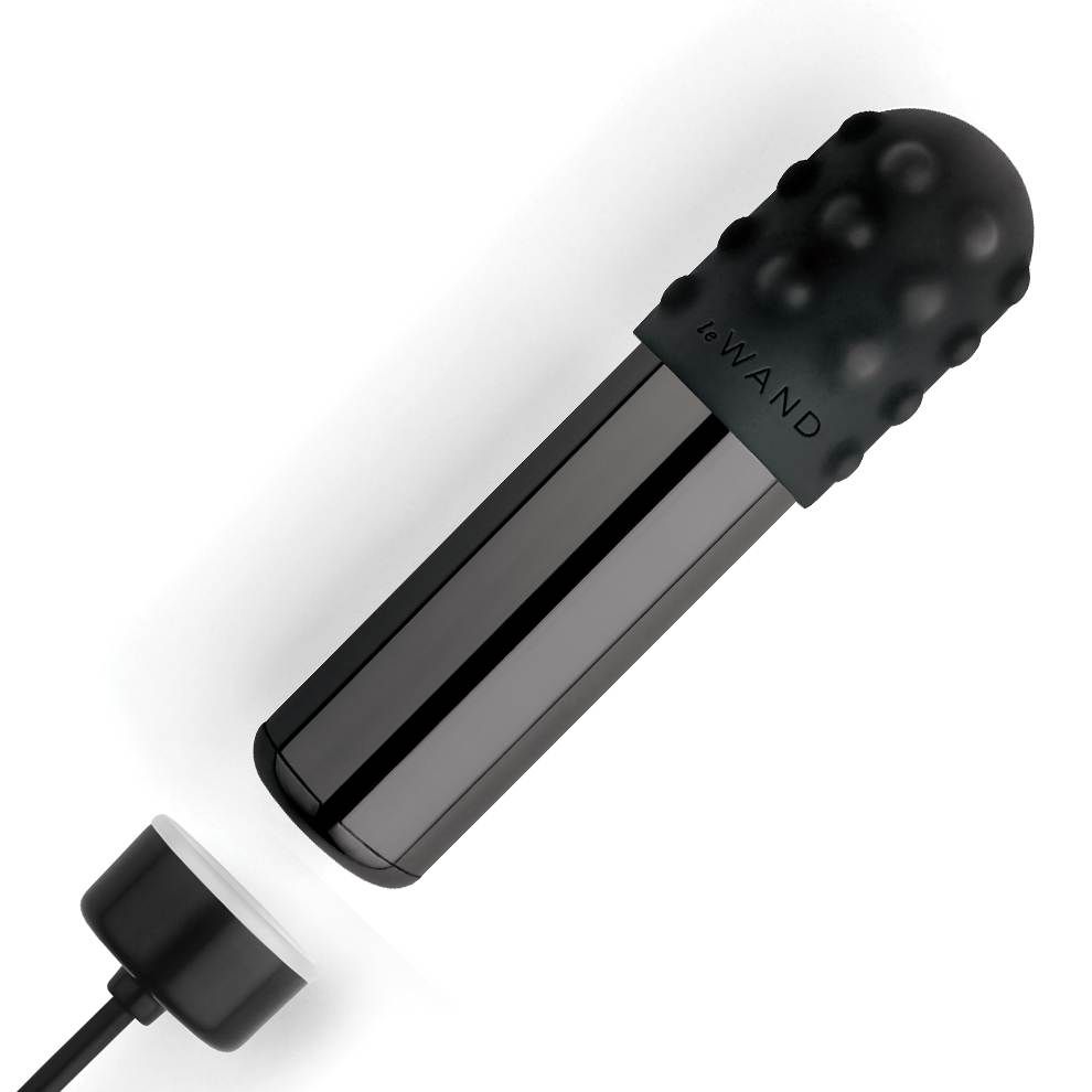 Rechargeable Vibrator With Silicone Textured Ring
Take your... Le Wand - Bullet - Black photo-2