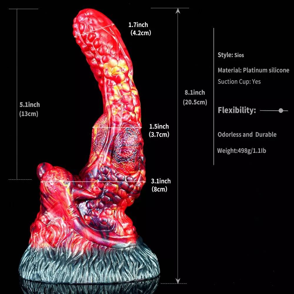 Strange double head dildo for vaginal and anal stimulation
... FAAK - Sios Dildo - Fire Dragon photo-9
