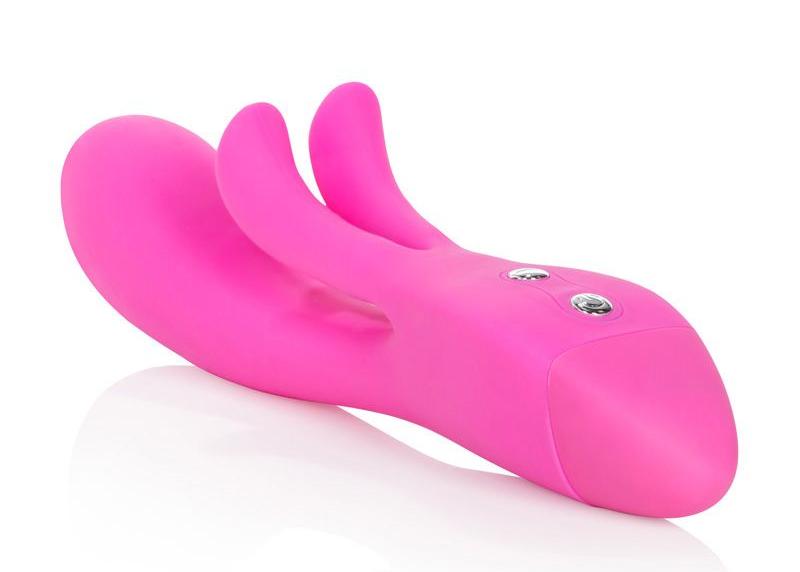 Embrace™ - Sweetheart Wand™ is a high-powered, ergonomically... CEN - Embrace Sweetheart Rabbit - Pink photo-5