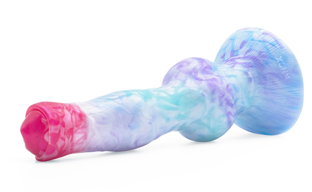 Material: silicone
Intotal L: 21cm
Insert L: 18.5cm
Diamete... FAAK - Hellhound Dani Strap-On - Ice Dragon photo-9
