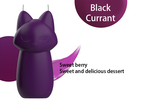 Roomfun Fox Shaped Low Temperature Dual Wicks Candles - Purple - Black Currant photo