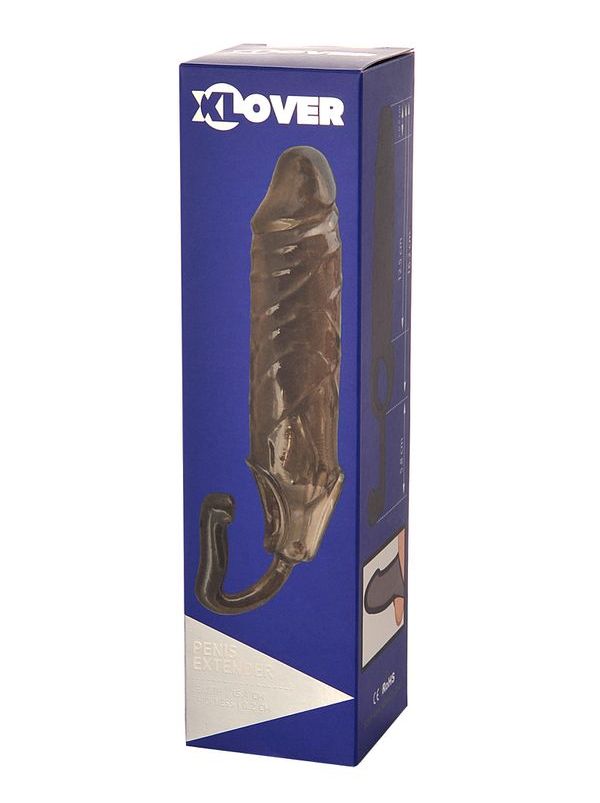 Developed using special technologies, the XLover nozzle will... XLover - Penis Sleeve w Stimulator - Black photo-14
