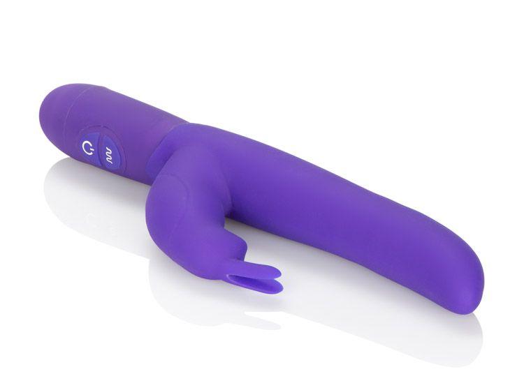 The Posh 10-Function Bounding Bunny is a super-slim, seamles... CEN - Posh Bouncing Bunny Rabbit Vibrator - Purple photo-5