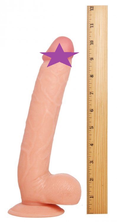 New from our Raging Cockstars line, our firmest dildo yet! E... Raging Cockstars - 8.5″ Just Bang Jack - Flesh photo-2