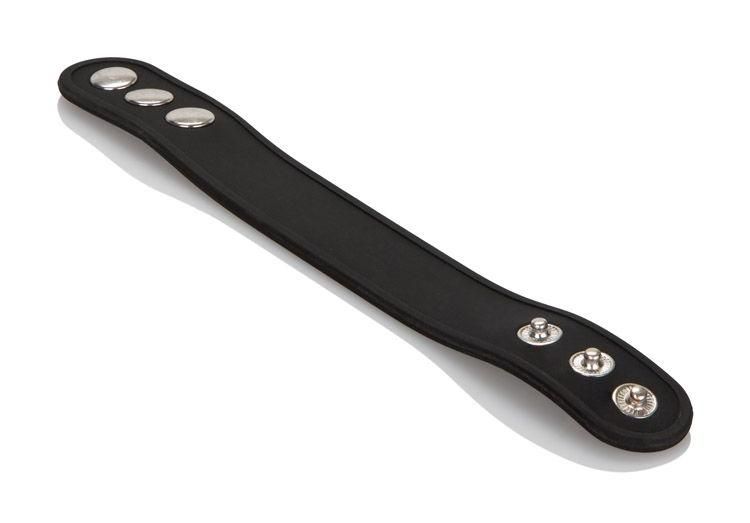 CEN - Silicone 3-Snap Erection Ring - Black photo-3