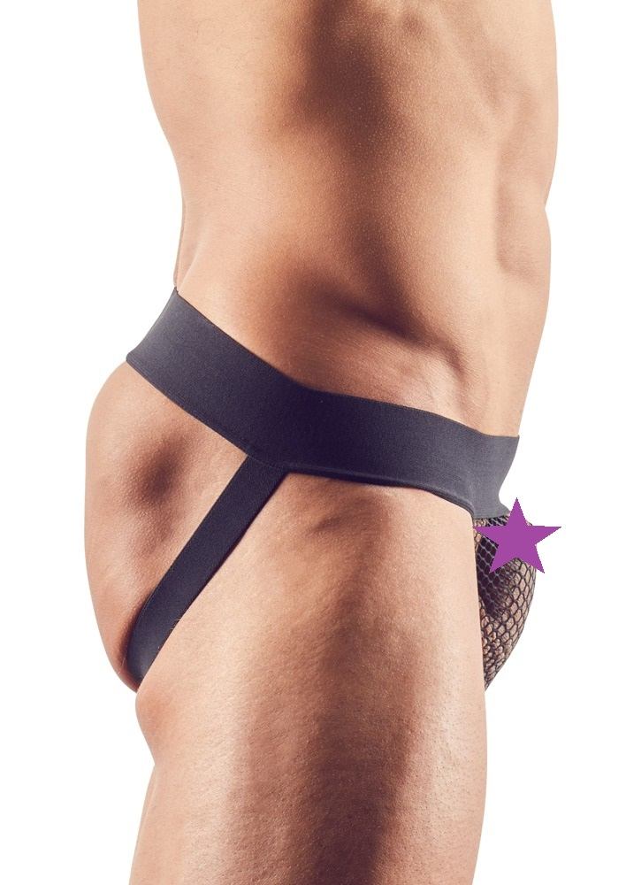 Very revealing!
The best asset is shown off when this jockst... Svenjoyment - Net Jockstrap - Black - L photo-4