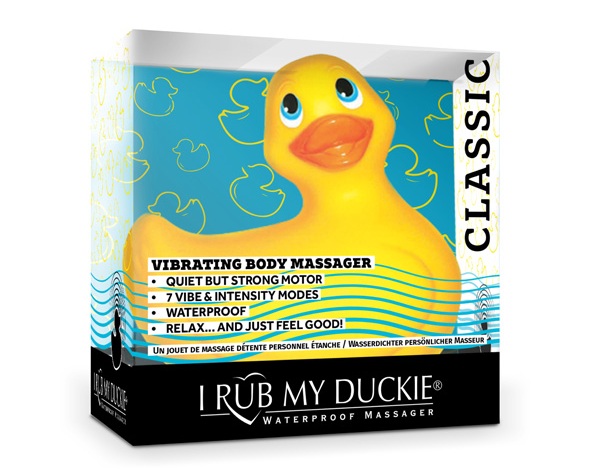 Meet this cheerful and friendly vibrating massage ducky that... Big Teaze Toys - I Rub My Duckie 2.0 Classic Massager - Yellow photo-8