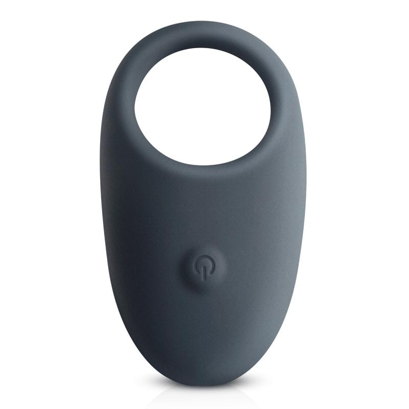 Enjoy a long-lasting erection and intense stimulation with t... Boners - Vibro Cock Ring - Black photo-2