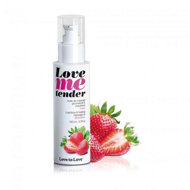 Want your skin tingle with excitement?
Sweet taste lovers wi... Love to Love - Luscious & Hot Massage Oil Strawberry - 100ml photo-2
