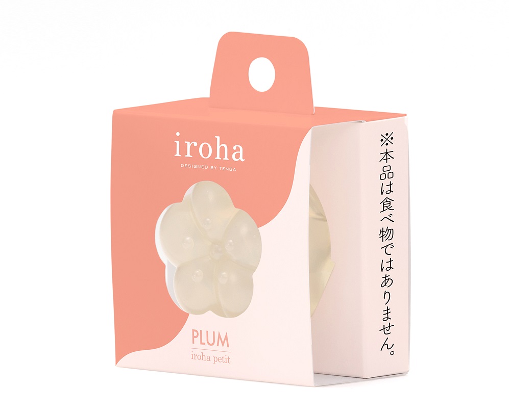 For those who are hesitant to try pleasure items, Tenga invi... Iroha - Petit Clitoral Massager - Plum photo-9