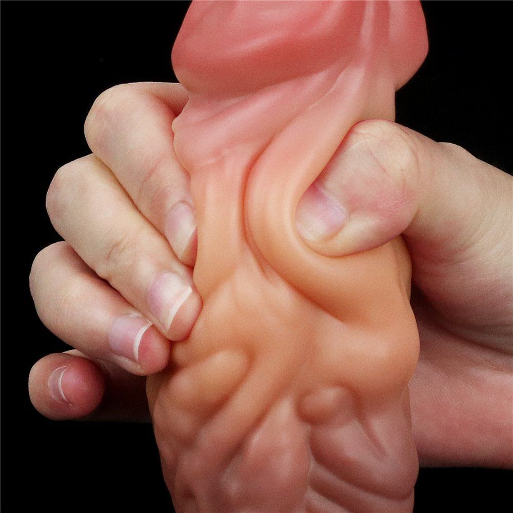 Built to deliver the most lifelike satisfaction, Love Toy du... Lovetoy - 7.0'' Dual Layered King Sized Cock photo-10