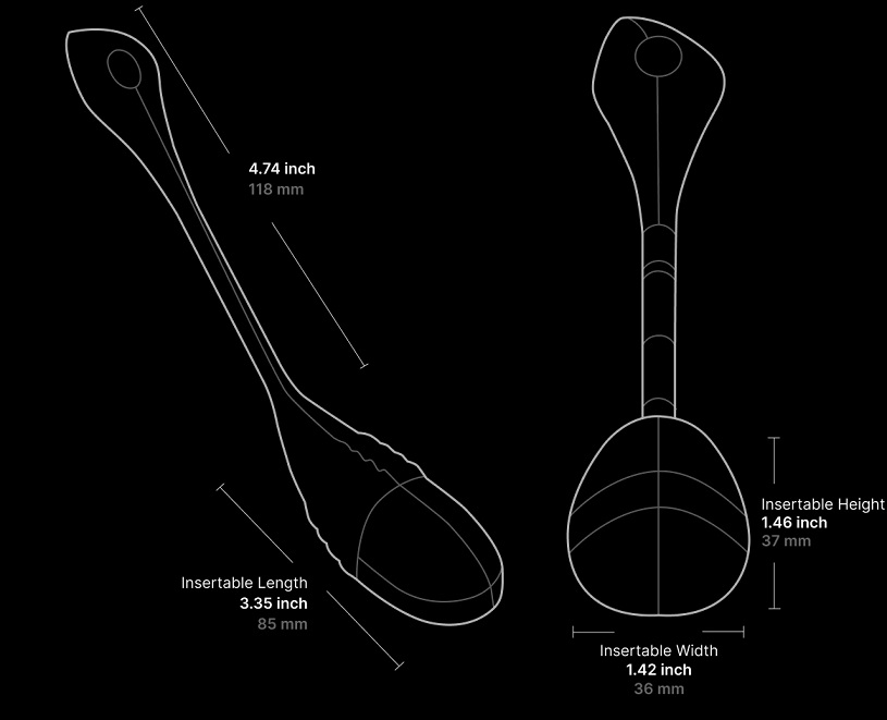 App-controlled hands-free thrusting egg vibrator. Enjoy blen... Lovense - Vulse Thrusting Egg Vibrator photo-13