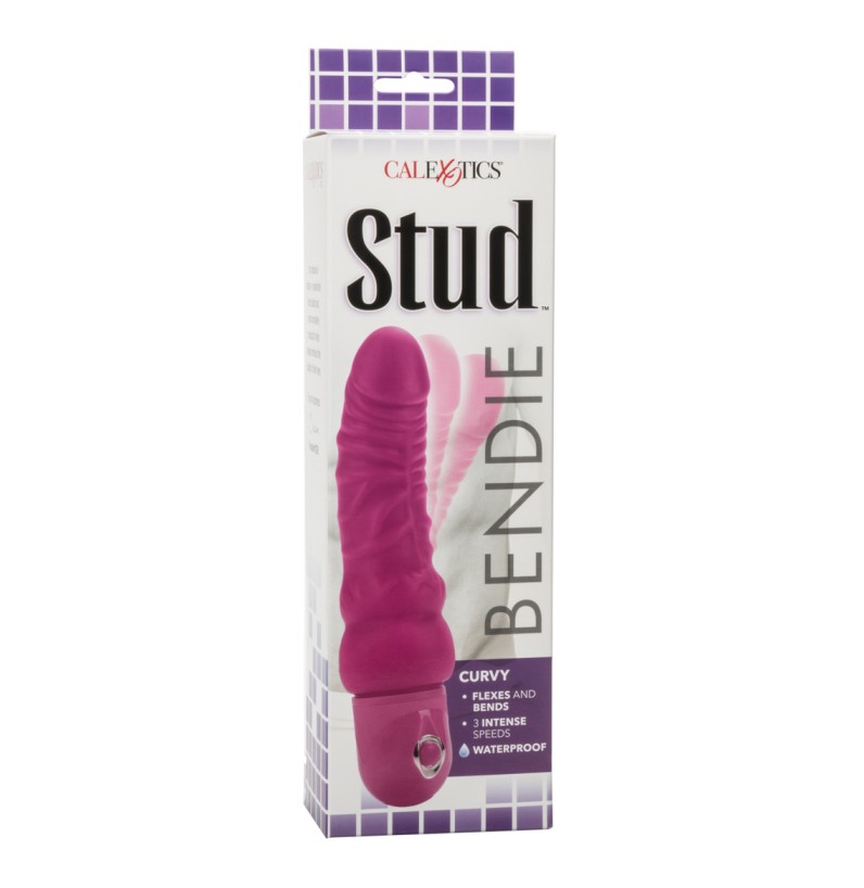 Bendie Power Stud - Curvy is a delicious, soft and sensual s... CEN - Bendie Stud Curvy - Pink photo-5