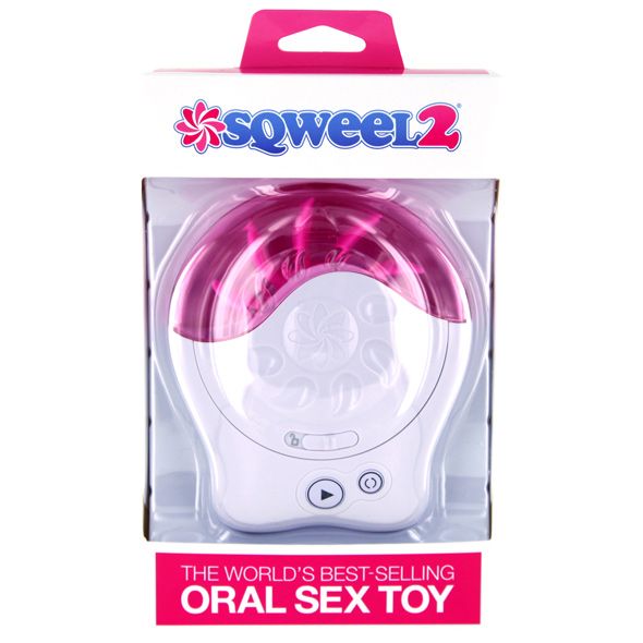 The world's best oral sex simulator for women just got e... Sqweel - Sqweel 2 Vibrator - White photo-7