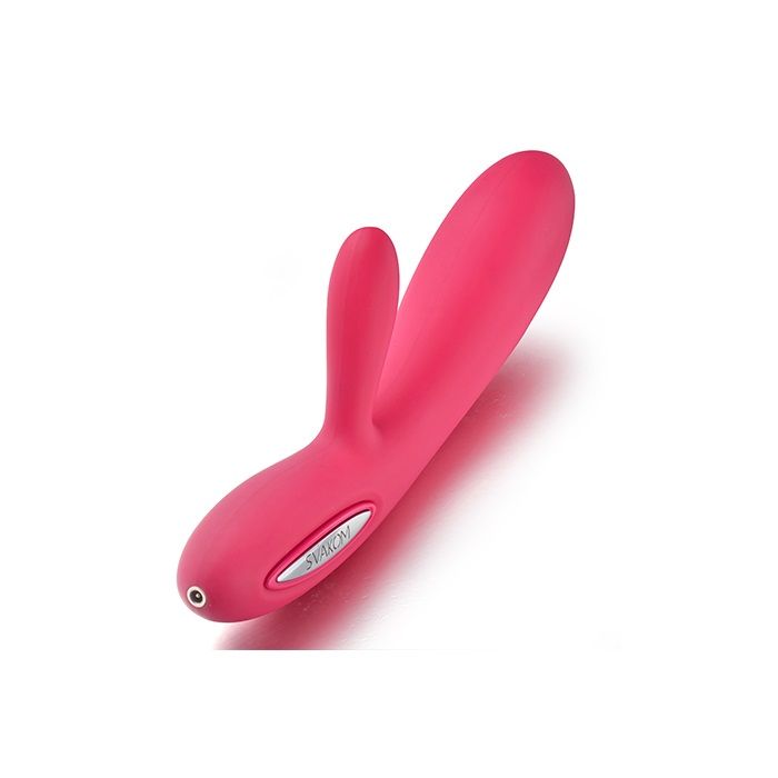 Lester has a SVAKOM intelligent mode which highly imitates t... SVAKOM - Lester Heating Rabbit - Wine Red photo-3