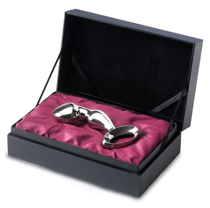 Shaped perfectly to the curves of the body, Njoy Pure Plug f... Njoy - Pfun Anal Plug - Steel photo-3