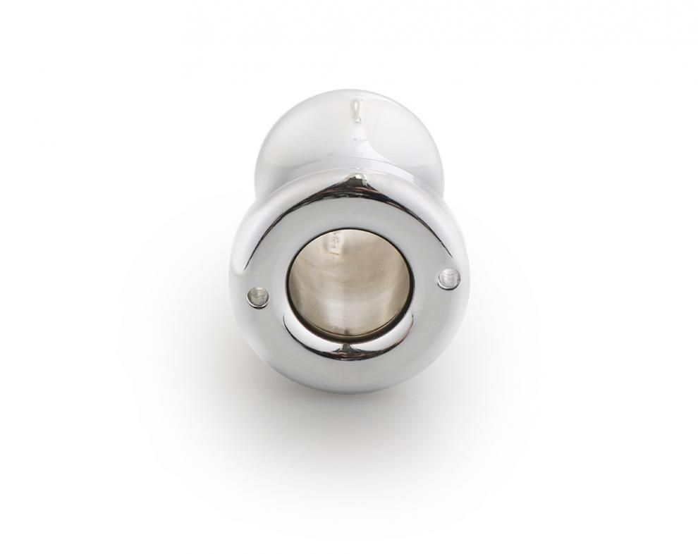 Total length: 60mm
Max width: 35mm&... MT - Hollow Anal Plug S-size - Silver photo-2