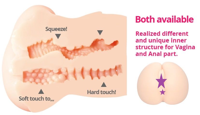 How lovely hip!
Well designed and quality material, enjoy 1... Ondo - MOCO Masturbator Vagina and Anal photo-2