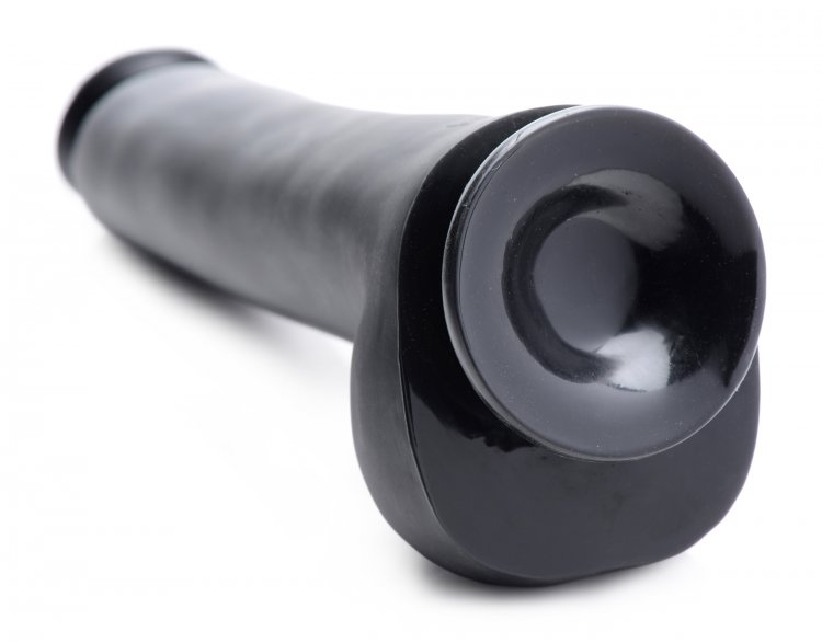 Get ready for The Master to fill you to your limits! This hu... Master Cock - Suction Cup Dildo - Black photo-6