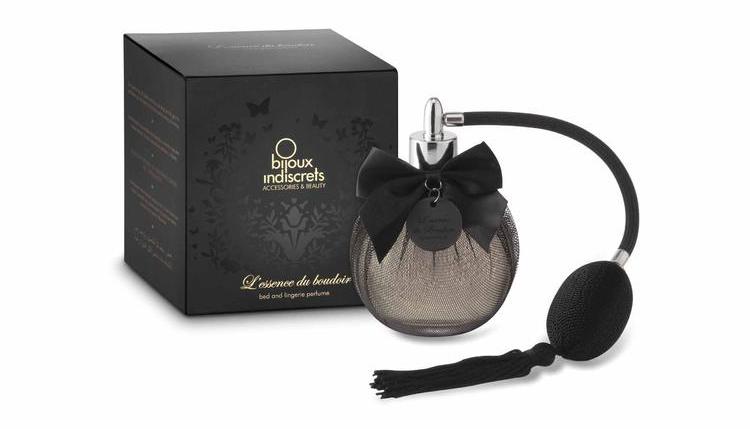 Inspired by an ancient Kamasutra recipe it mixes the sensual... Bijoux Indiscrets - L'essence De Boudoir Bed & Lingerie Perfume - 130ml photo-3