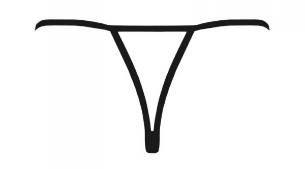 Unique thongs made of black guipure.
the product does not c... Passion - Violante Thong - Black - S/M photo-6