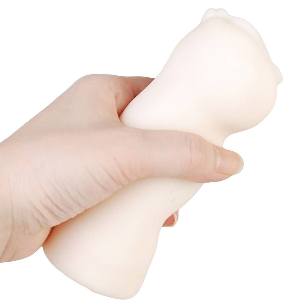 This super soft, skin-colored masturbator is based on the pu... KingToy - Tia's Onaho Masturbator photo-4