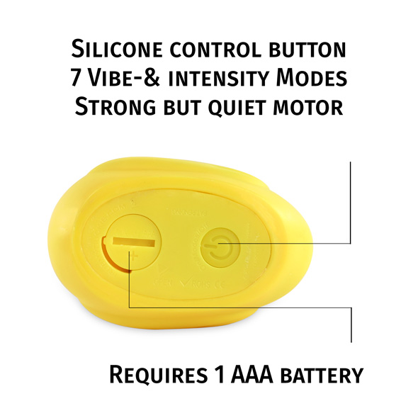Meet this cheerful and friendly vibrating massage ducky that... Big Teaze Toys - I Rub My Duckie 2.0 Classic Massager - Yellow photo-6