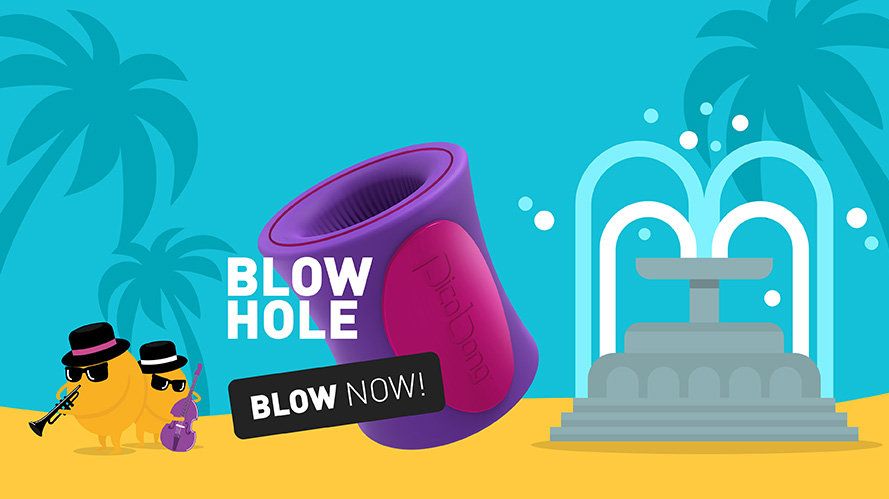 Have a mind-blowing time!
Have a whale of a time at any sum... Picobong - Remoji Blowhole M-Cup - Black photo-5