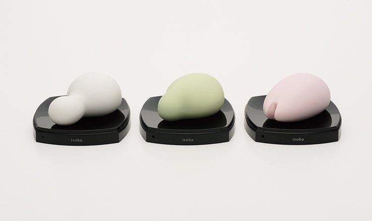 Vibrator sex toy for women designed by Tenga using soft touc... Iroha - Yukidaruma Massager - White photo-23
